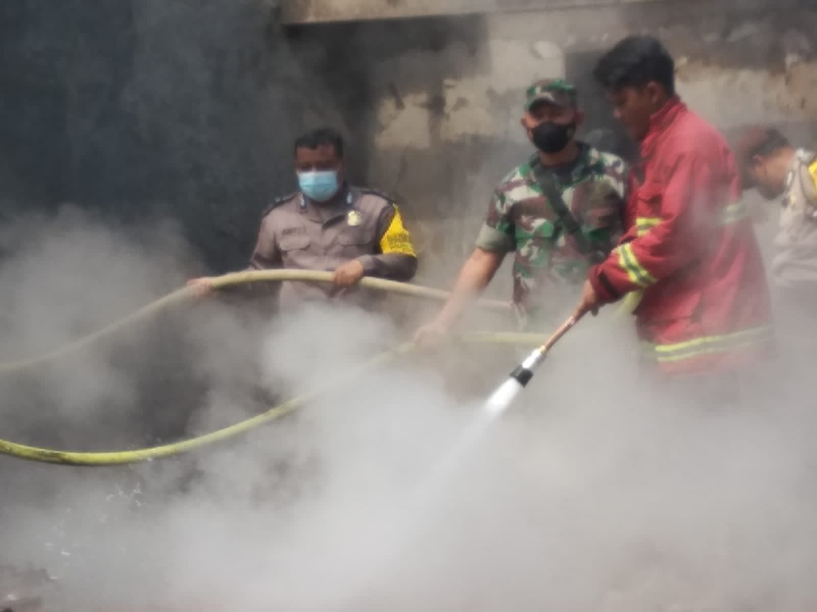 Lupa Matikan Kompor, Rumah Warga Bukateja Ludes Terbakar
