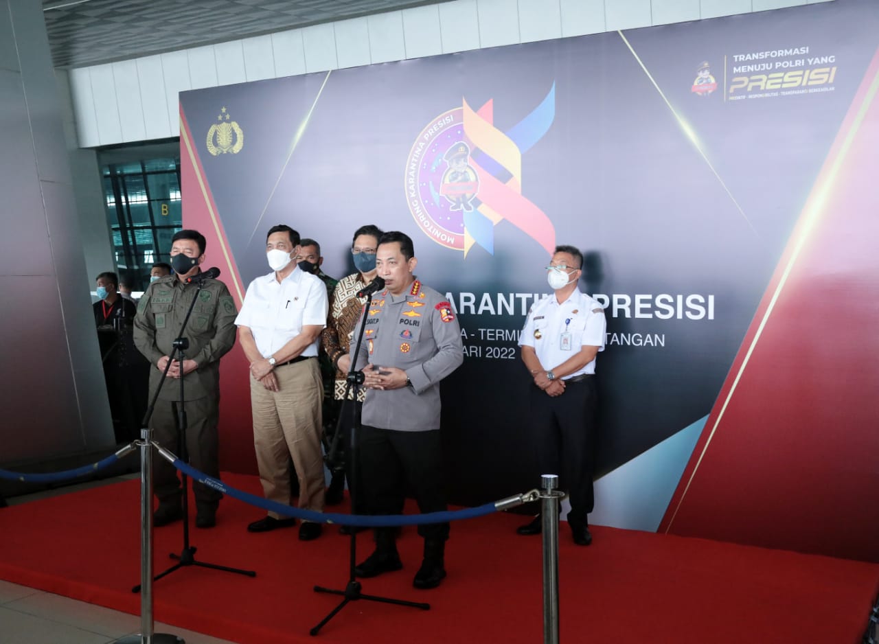 Tindaklanjuti Instruksi Presiden Soal Karantina Ppln, Kapolri Luncurka