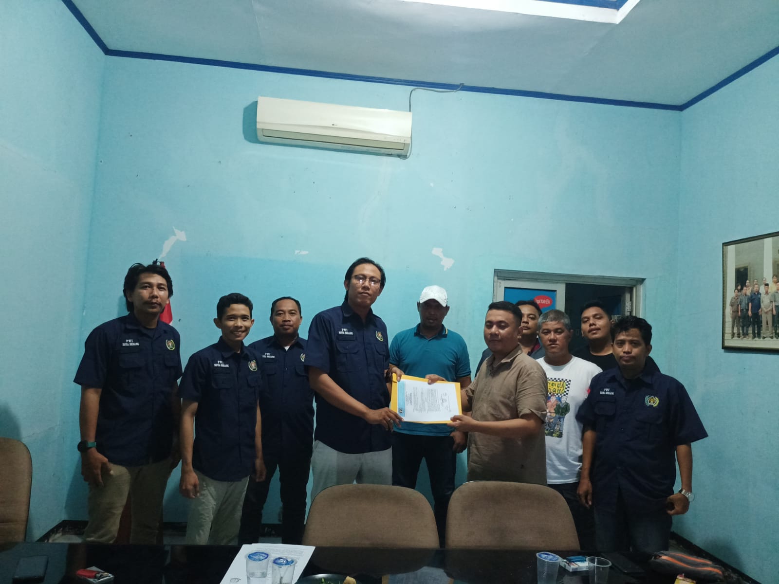 Teguh Akbar Idham Kembali Terpilih Sebagai Ketua Pwi Unit Kota Serang