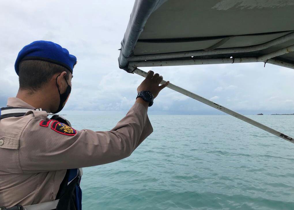 Di Perairan Merak Ditpolairud Polda Banten Gelar Kegiatan Patroli Dan 