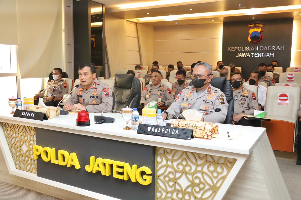 Siapkan Kontijensi, Kapolda Minta Penanganan Covid Di Jateng Dilakukan