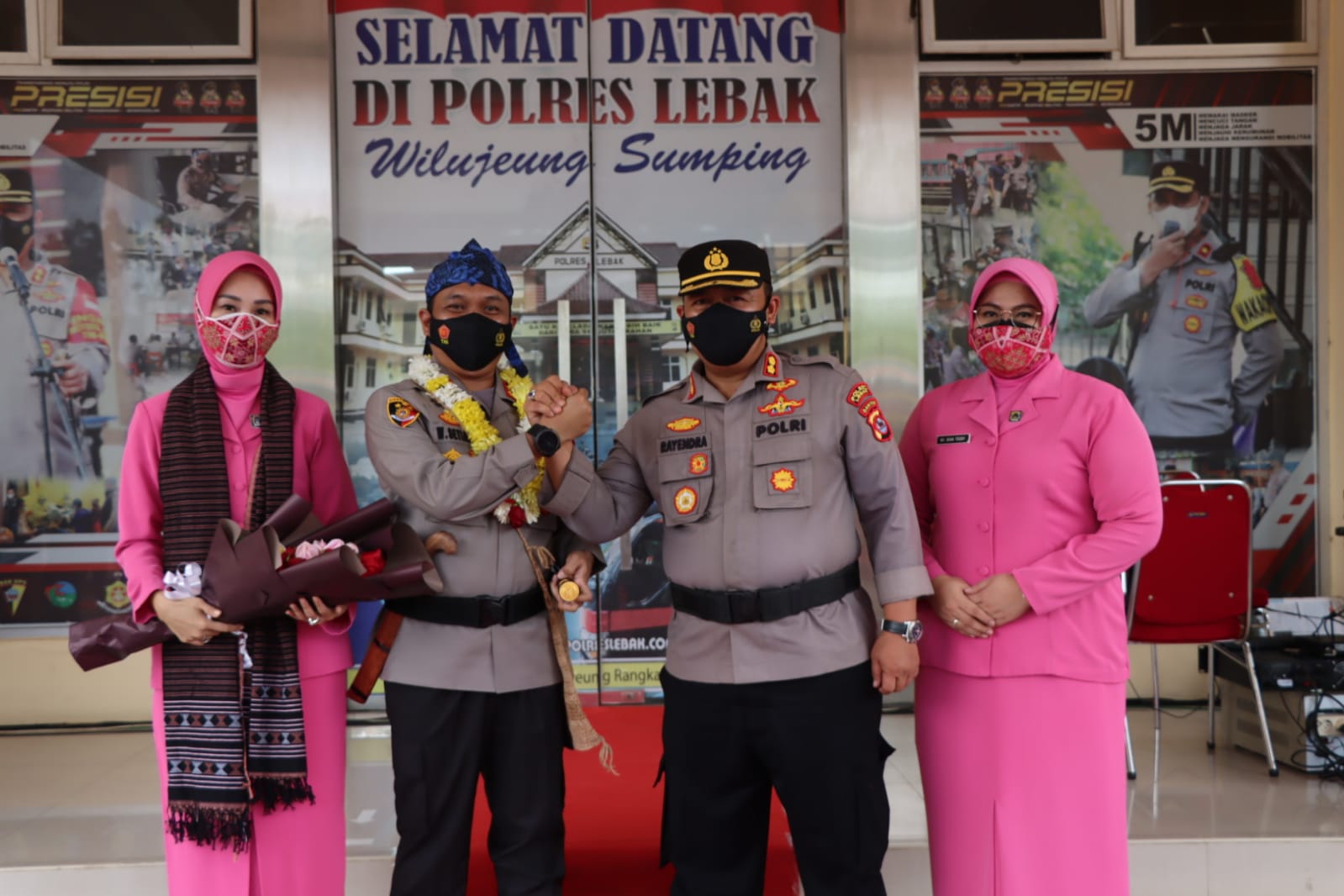 Polres Lebak Menggelar Apel Satuan Dan Farawell Parade Kapolres Lebak