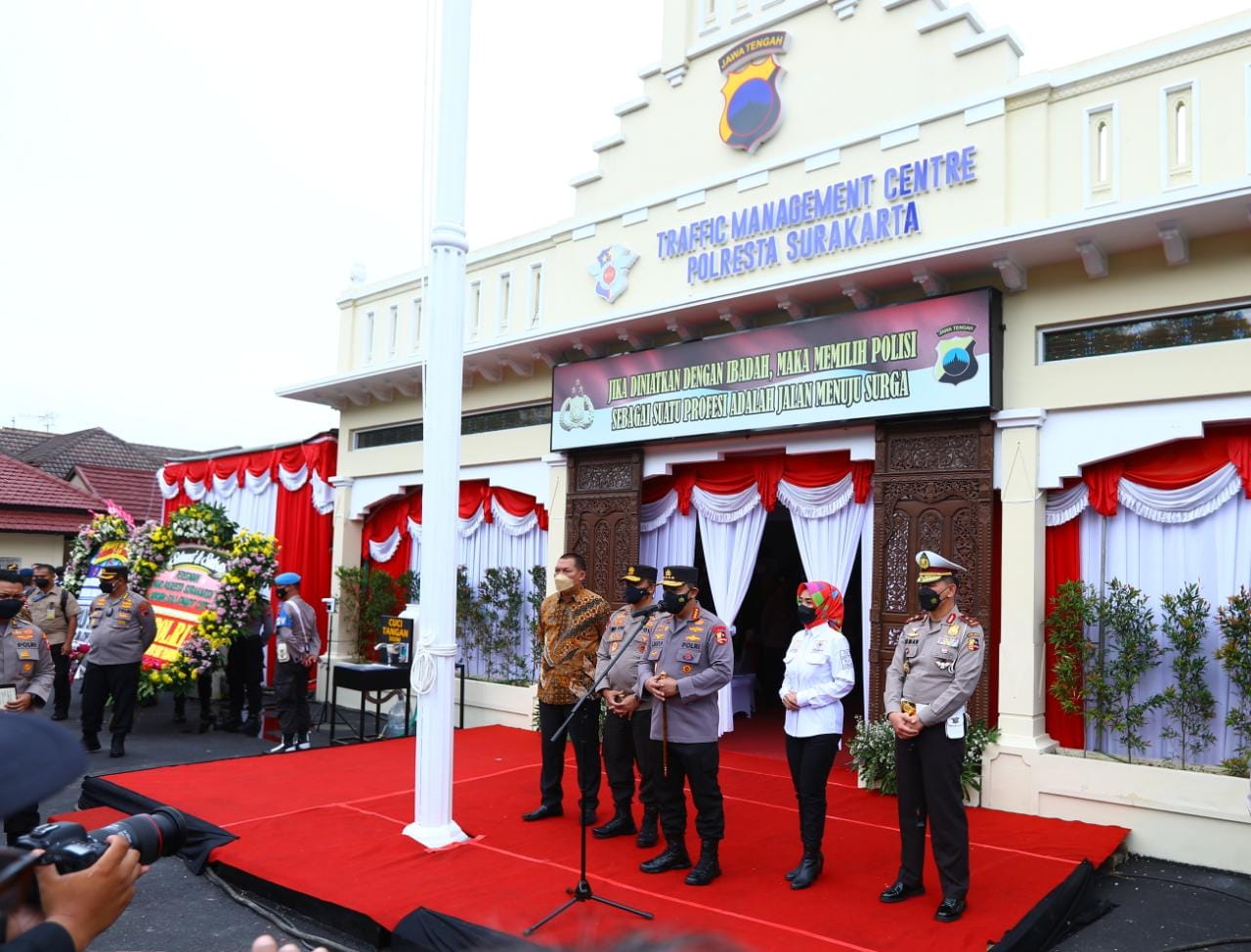 Resmikan Sarpras Kepolisian Dan Solo Smart City, Kapolri: Pelayanan Pu
