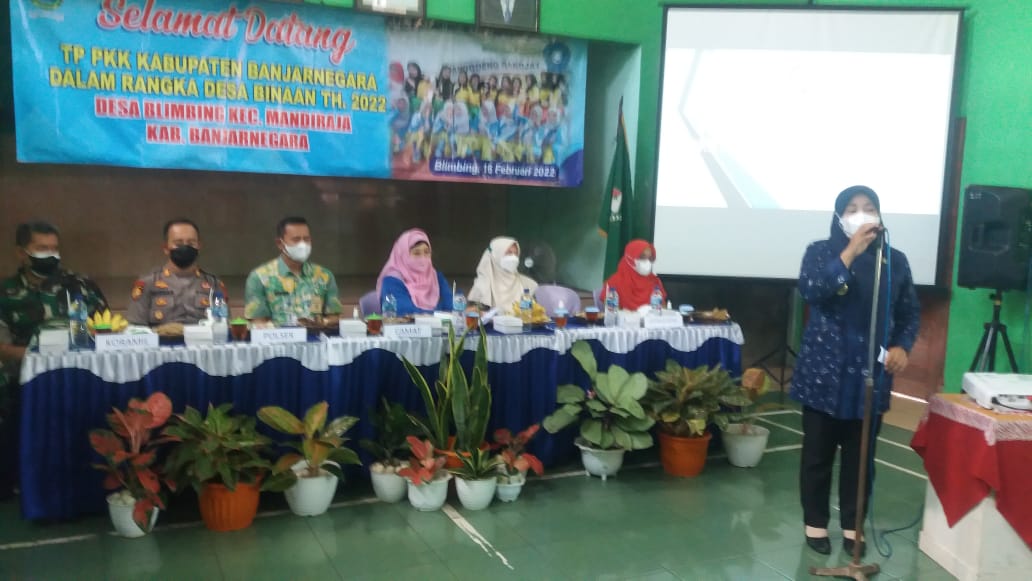Kunjungan Tp Pkk Kab. Banjarnegara Ke Desa Binaan Di Blimbing