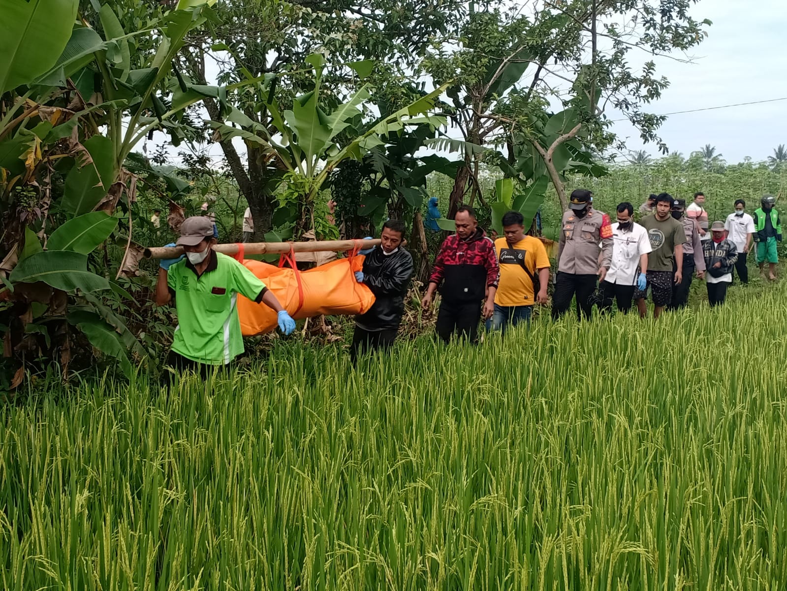 Tinggal Sendirian Di Gubuk, Warga Kutasari Ditemukan Tewas Diduga Ters