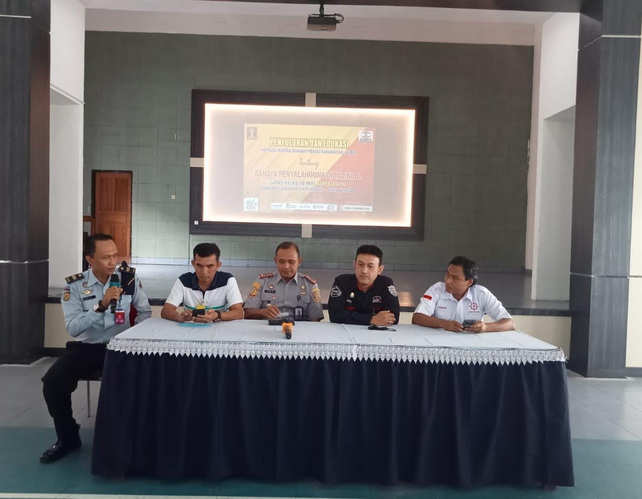 Kunjungan Silaturahmi Yayasan Dpd Geram Jateng Ke Lapas Iib Pati
