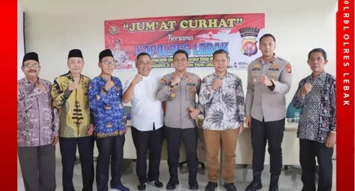 Antisipasi Kenakalan Remaja, Jum'at Curhat Kapolres Lebak Bersama Kepa