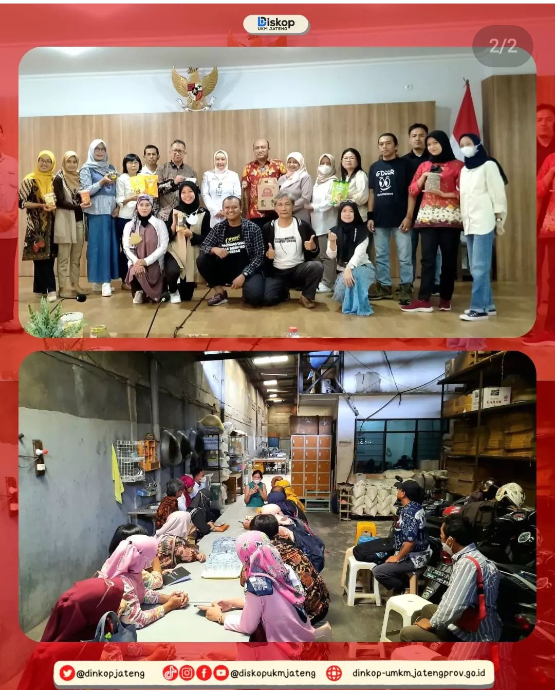 Bangkit Dari Pandemi Covid 19, Dinkop Jawa Tengah Dukung Ukm Go Export