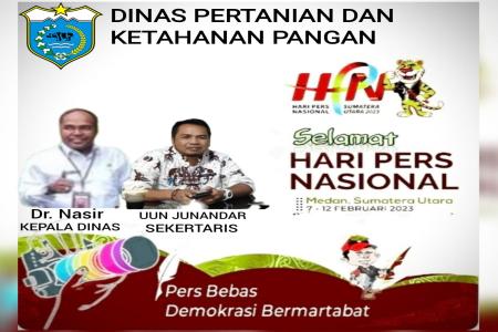 Ucapan Selamat Hari Pers nasional tahun 2023