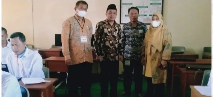 Kepala Kemenag Lebak Tinjau Pelaksanaan Seleksi Kompetensi Teknis ( Sk