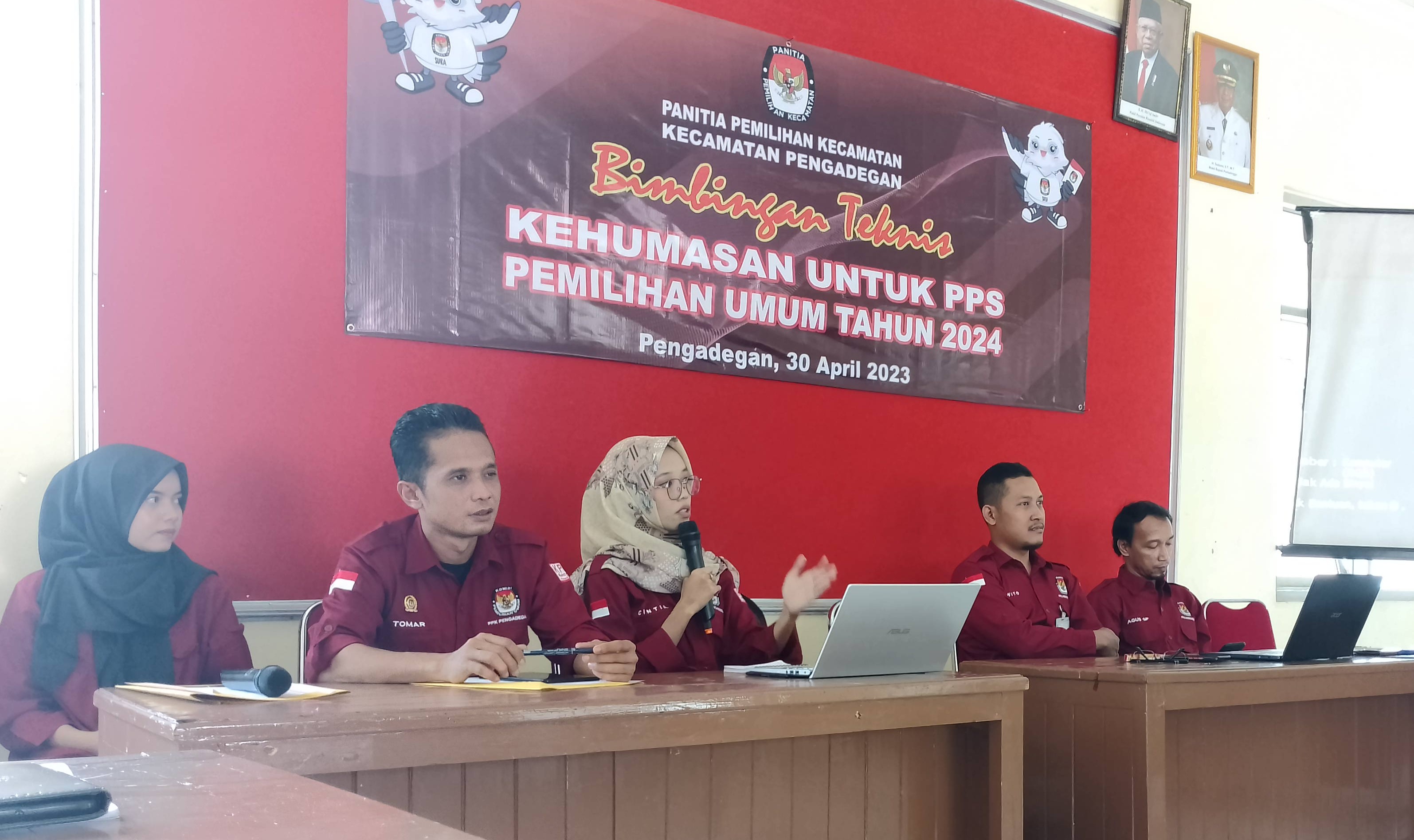 Ppk Pengadegan Gelar Bimbingan Teknis Kehumasan Pps Pemilu Serentak 20