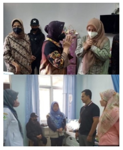 Kepala Dinas Kesehatan Pandeglang Dampingi Bupati Dan Mentri Sosial Ku
