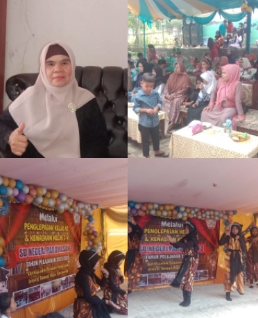 Para Warga Antusias Melihat Acara Penglepasan Kelas Vl & Dan Kenaikan 