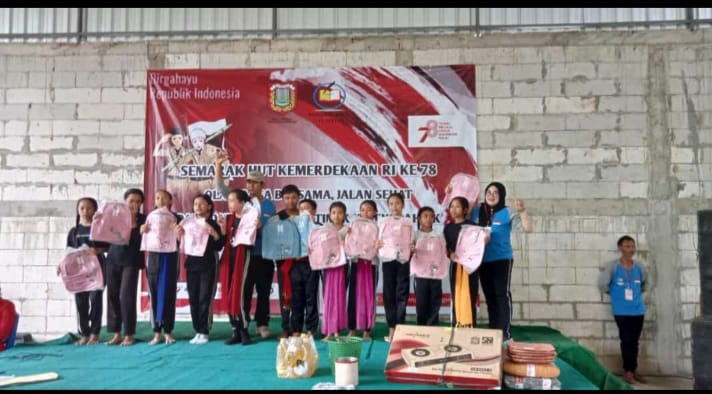 Meriahkan Hut Ri Ke 78, Pondok Baca Puspita Gelar Lomba Mewarnai