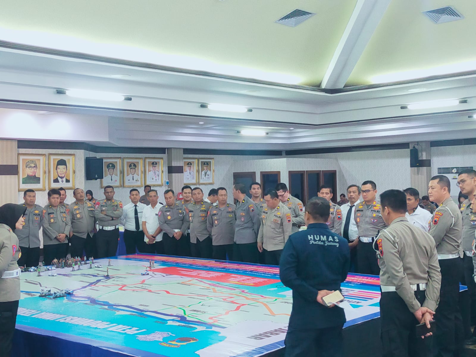 Polda Jateng Mengelar Oprasi Zebra Candi 2023