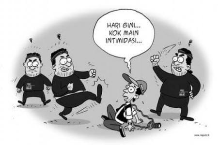Lagi lagi terjadi Intimidasi terhadap wartawan