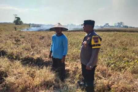 KAPOLRES DEMAK WASPADA MUSIM KEMARAU POTENSI KEBAKARAN SANGAT TINGGI 