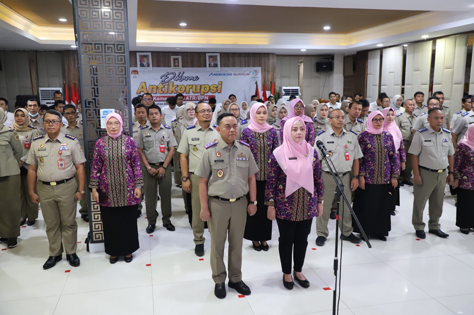 Wujud Komitmen! Kanwil Bpn Banten Ikuti Deklarasi Antikorupsi Serentak