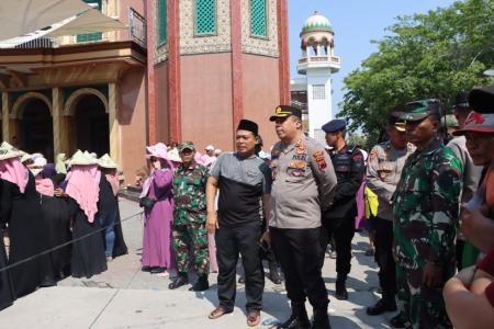 KAPOLRES DEMAK AKAN TINDAK TEGAS PELAKU KERIBUTAN PILKADES 2023 