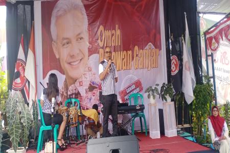 Sebanyak 250 Relawan Dan Simpatisan  Deklarasikan Dukungan Ke Ganjar J