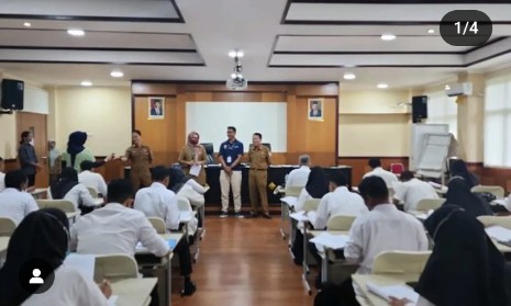Sebanyak 523 Calon Tenaga P3k Di Wilayah Pandeglang Jalani Tes Kesehat
