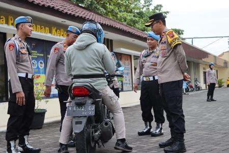 PROPAM POLRES DEMAK OPRASI KNALPOT BRONG  ANGGOTA