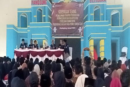 Bimtek KPPS diKab Pandeglang Banyak Dikeluhkan Banyak Pihak   Ada Apa 