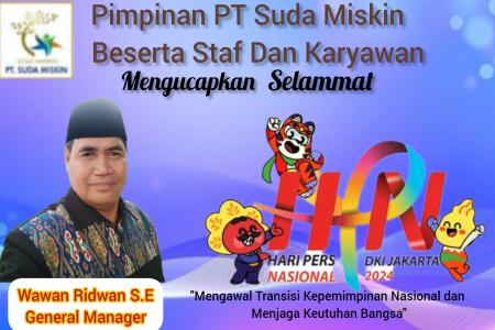 Ucapan Selamat Hari Pers Nasional Tahun 2024