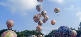 Festival Balon Udara Di Wonosobo Di Pantau Kemenhub