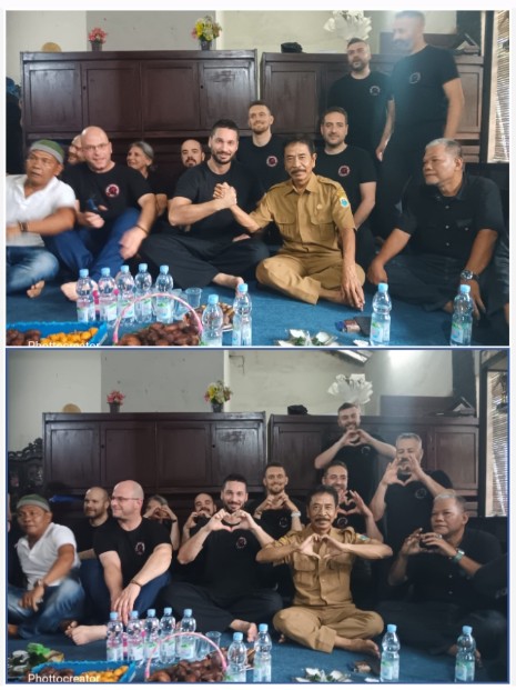 H Maman Sp Hadiri Kunjungan Budaya Study Banding Para Pesilat Manca Ne