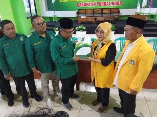 Dpd Golkar Purbalingga Mengembalikan Formulir Pendaftaran Calon Bupati