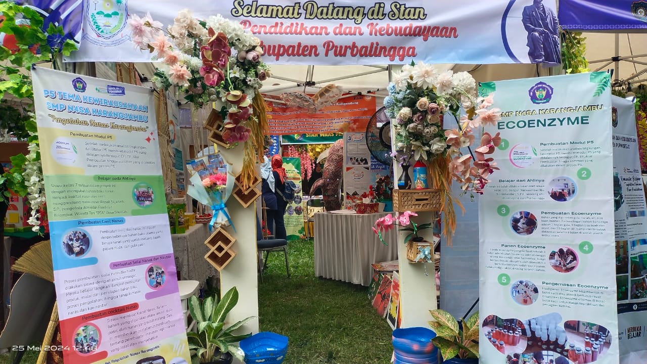 Smpn 4 Satu Atap Karangjambu Semarakkan Pameran Dan Festival Bulan Mer
