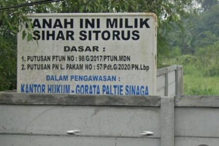  Keluarga Sihar Sitorus Bakal Membayar Tanah Legiman Pranata Ternyata 