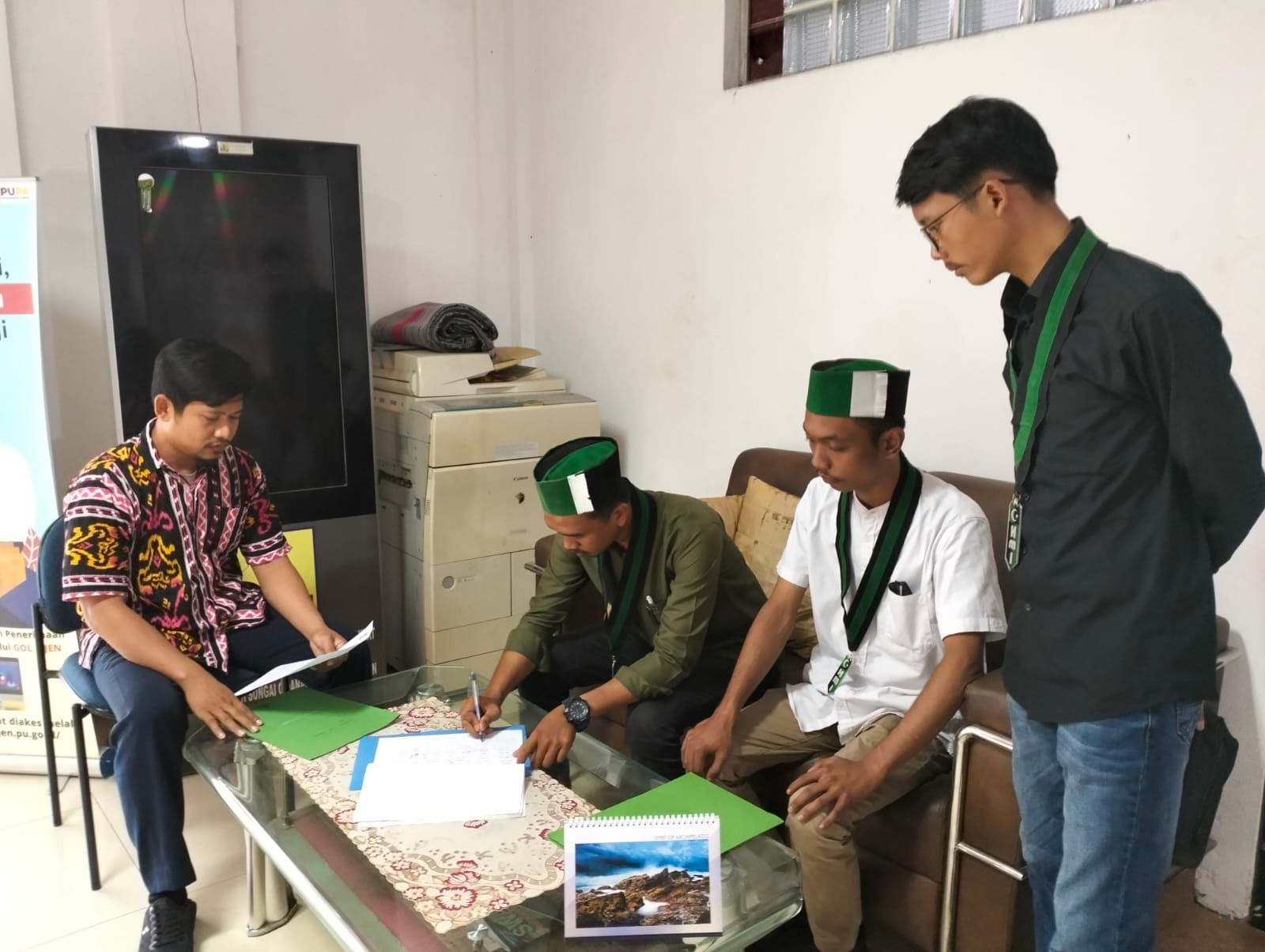 Di Audensi Hmi Cabang Pandeglang, Ppk Proyek Di Cimoyan Bbwsc3 Banten