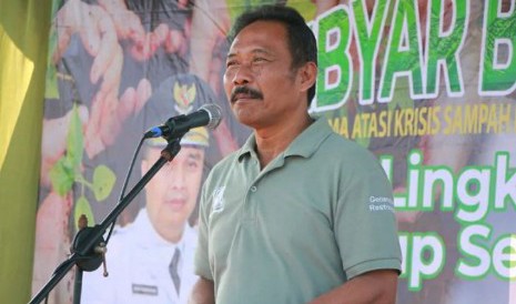 Iwan Sutikno Kepala Dinas Lingkungan Hidup Hadiri Puncak Peringatan Ha