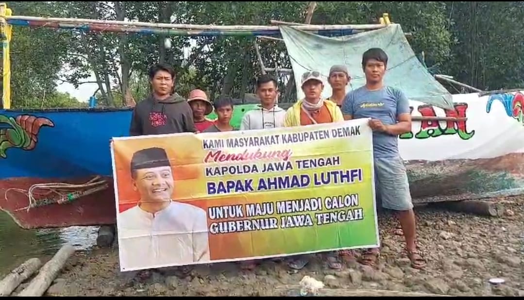 Nelayan Morodemak Dukung Pak Luthfi Maju Gubernur