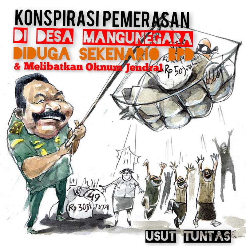 Konspirasi Pemerasan Di Desa Mangunegara Di Duga Seorang Bpd Sutradara