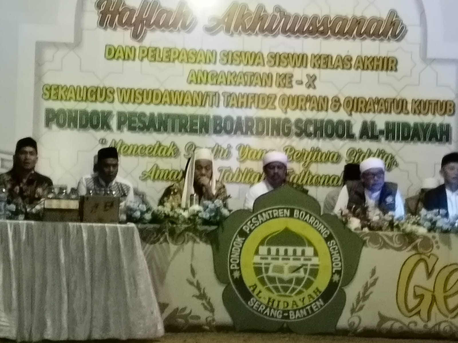 Pelepasan Siswa Siswi Kelas Akhir Angkatan Ke X Sekaligus Tafziah Qura