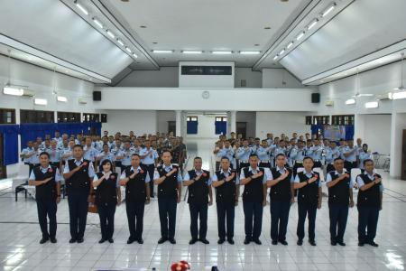 Satgas P4GN TNI AU Sosialisasi Anti Narkoba di Lanud Husein Sastranega