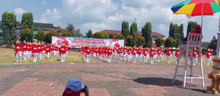 Lomba Senam Kreasi Wonderland Indonesia Kabupaten Purbalingga,sebagai