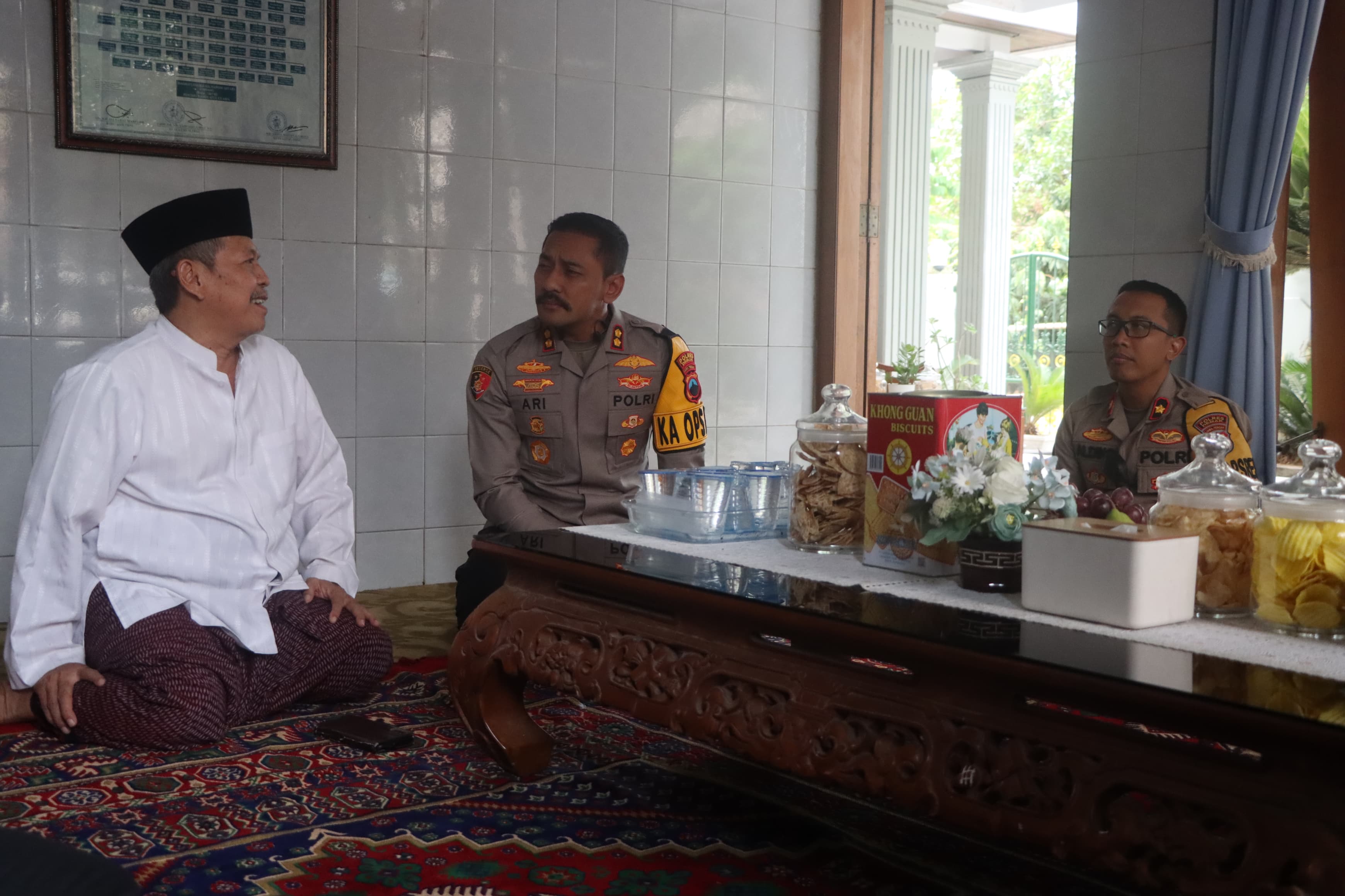 Kapolres Silarahmi Ke Tokoh Agsma Demak
