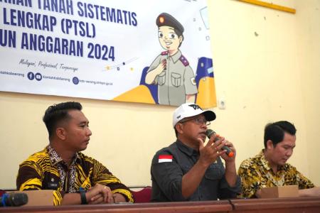 BPN Kabupaten Serang Laksanakaan Giat sosialisasi Dan Penyuluhan Progr