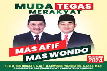 Hasil Survey Pasangan Mas AfifMas Wondo Lebih Dari 83 Begini Tanggapan
