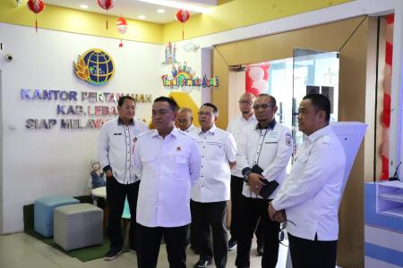 Kakanwil BPN Banten Meminta Agar Komunikasi Publik Lebih Ditingkatkan