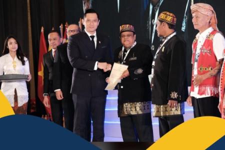 Buka Pertemuan Puncak Internasional Pertama Tanah Ulayat Menteri AHY K