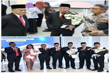 Hadiri Pelantikan Pejabat Administrator Kakanwil BPN Banten Ucapkan Se