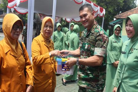 Kodim 0623Cilegon Menggelar Bakti Kesehatan Donor Darah dan Pemberian 