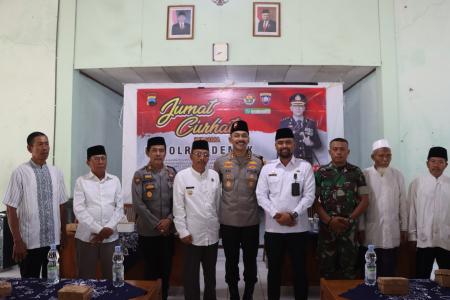SERAP ASPIRASI KAPOLRES DEMAK TURUN LANGSUNG KE MASYARAKAT