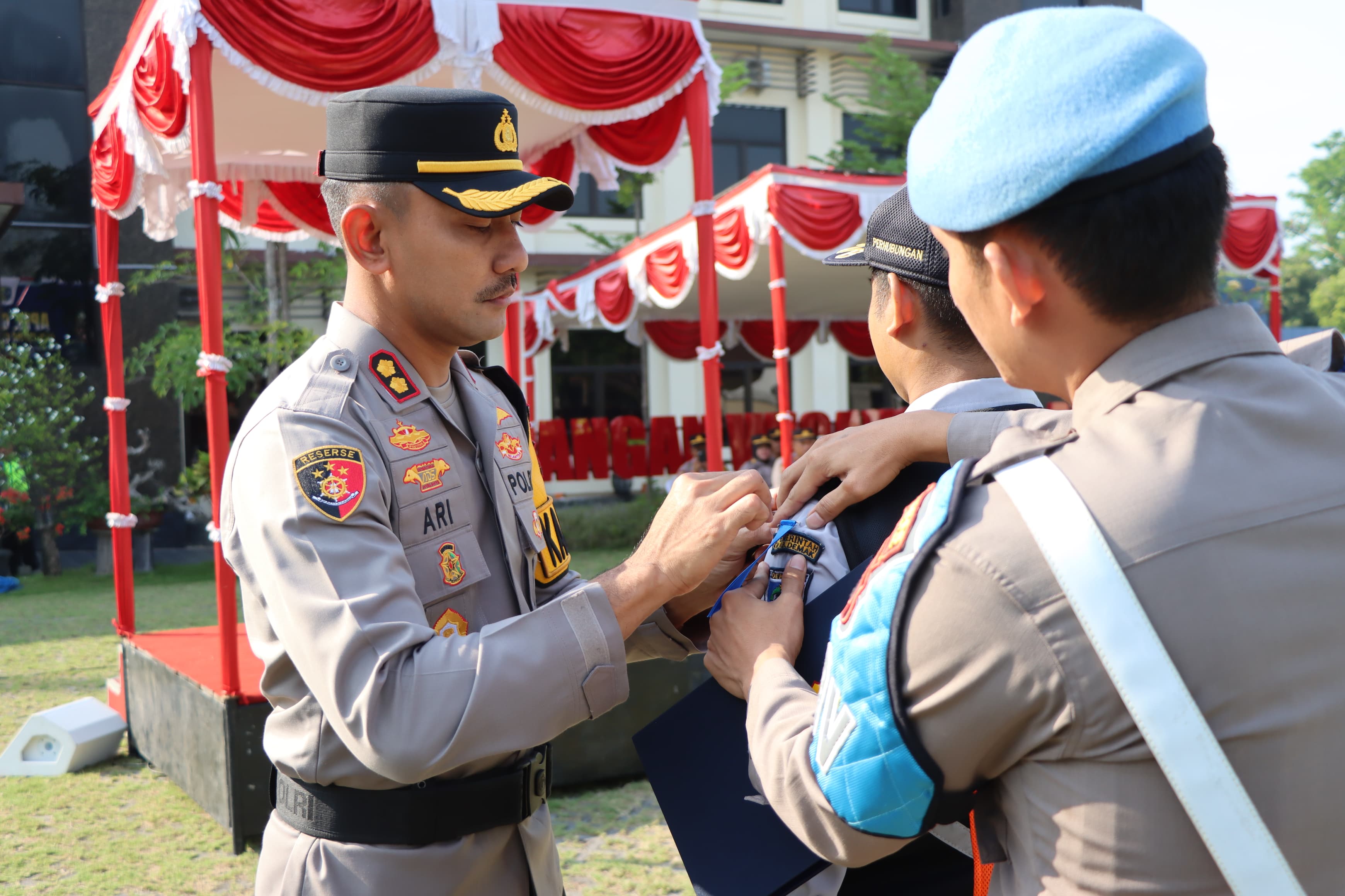 Polres Demak Gelar Pasukan Operasi Zebra Candi 2024