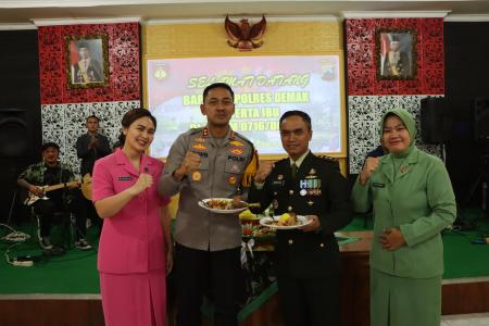 KEJUTAN DARI KAPOLRES KE DANDIM 0716 DEMAK 